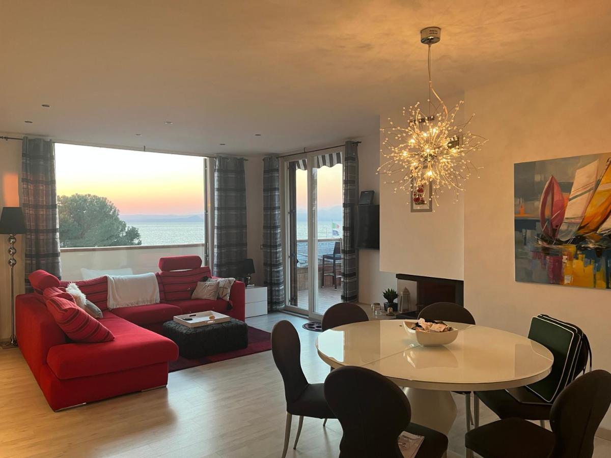 Favola Bella The Panoramic Penthouse Apartment Bardolino Exterior photo